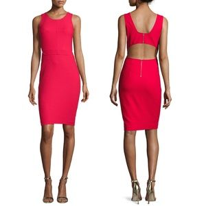 Elizabeth & James Red Emmy Cutout Dress